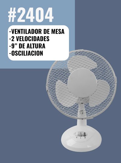 VENTILADOR DE MESA