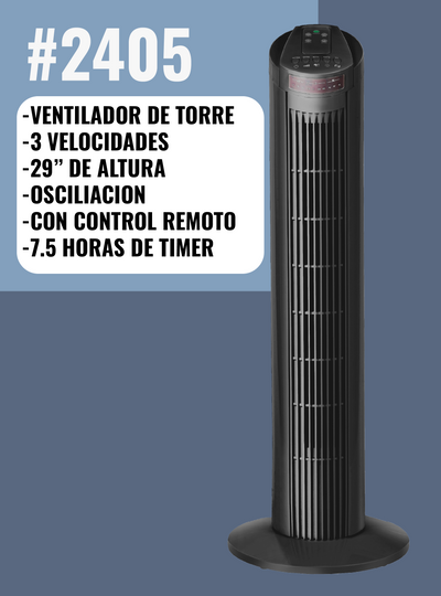 VENTILADOR DE TORRE 29"