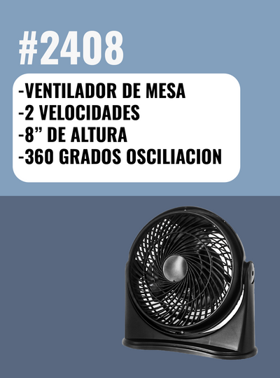 VENTILADOR DE MESA